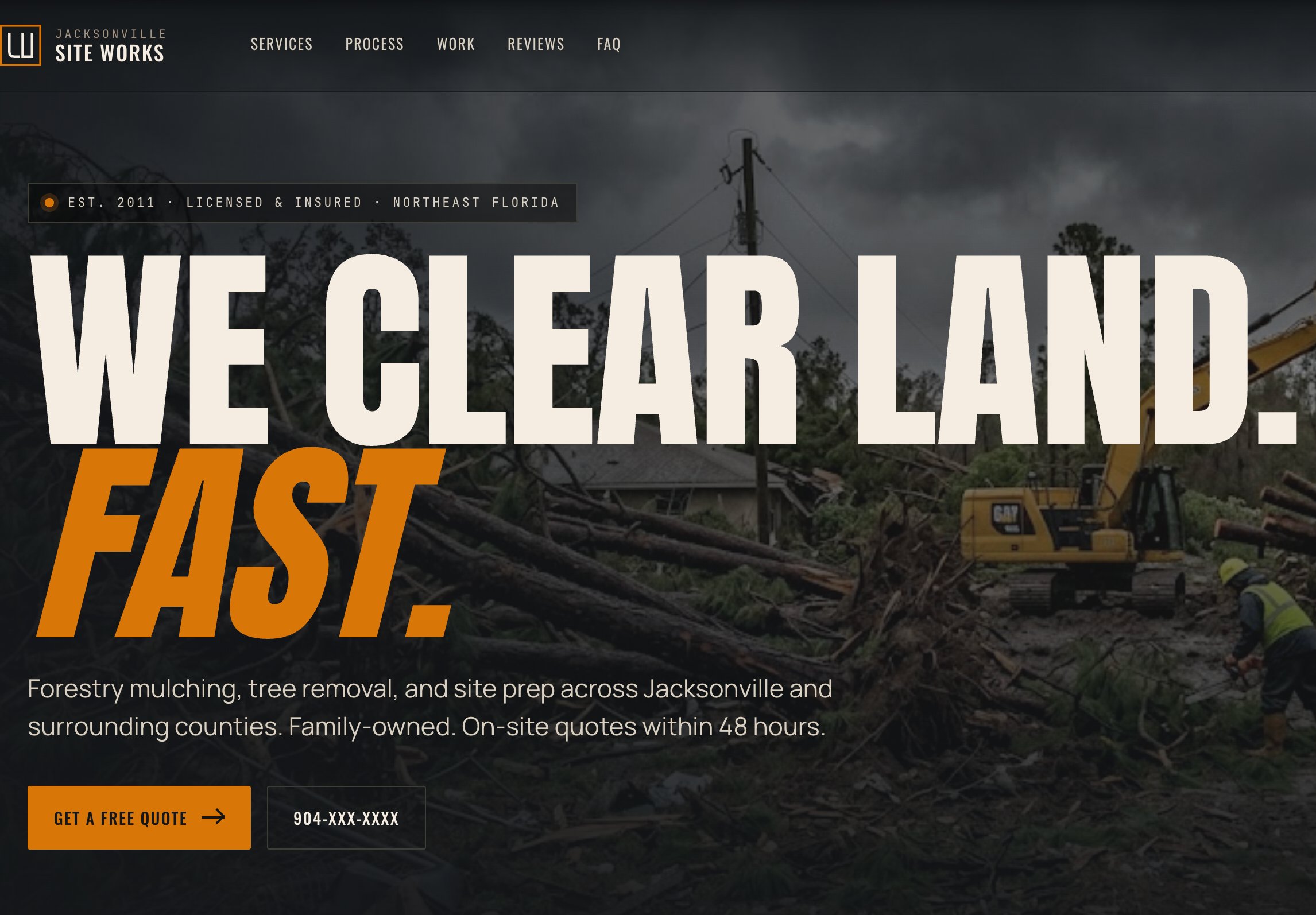 Jacksonville Site Works